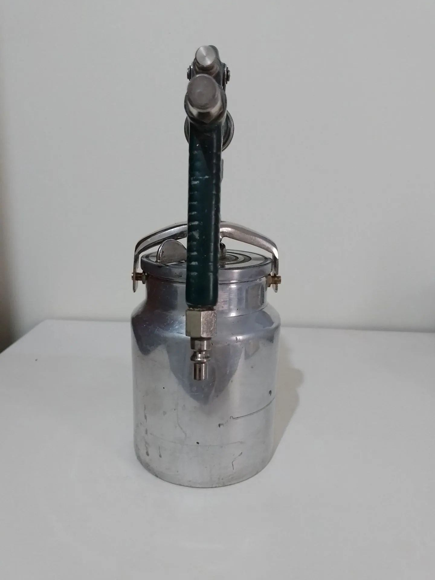 Pistola de Pintura Arprex original modelo 4a bico 1,2 toda alumínio com nota fiscal - Foto 3