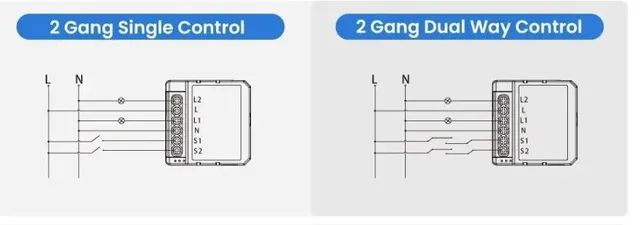 Interruptor De Luz Tuya Wifi 2 Canais Casa inteligente Alexa  Automação Robóti COD-AM590ca - Foto 6