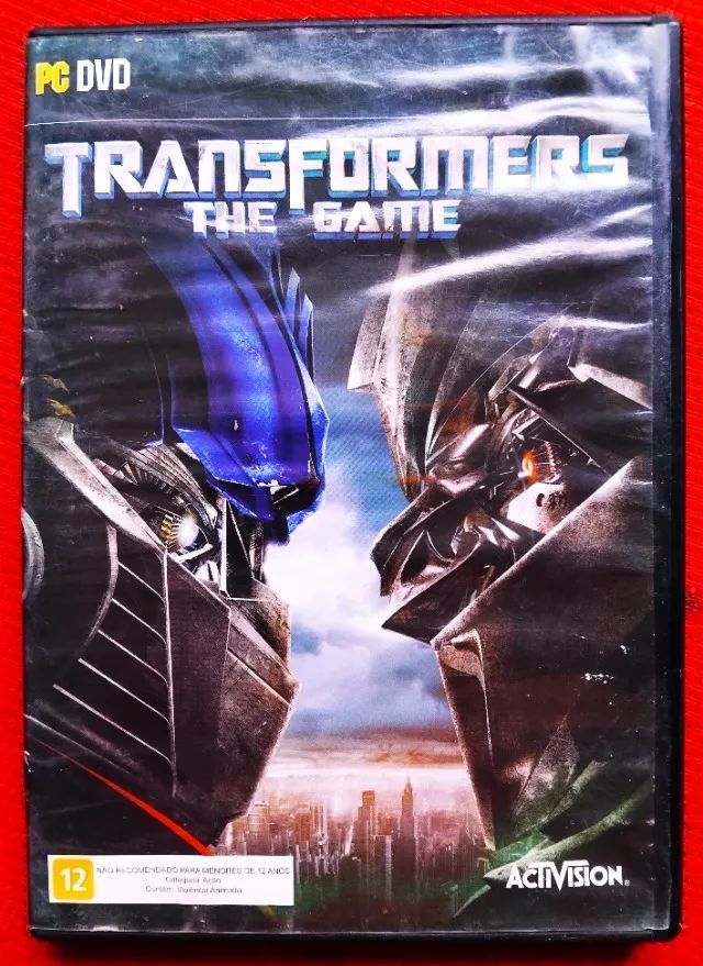 Game Jogo PC Transformers The Game Acti Vision (Midia conservada