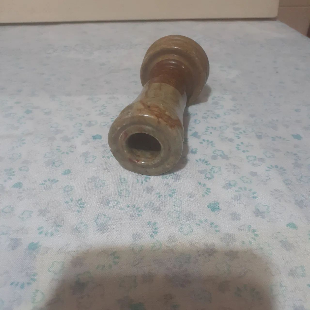 Castiçal em pedra polida dois tons - Foto 3