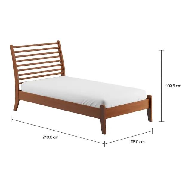 Cama de solteiro Mirage Tok&Stok  - Foto 2