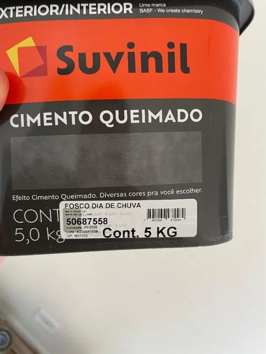 Tinta Suvinil Cimento Queimado - Foto 4