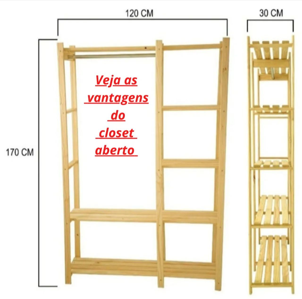 Closet guarda-roupa  - Foto 5