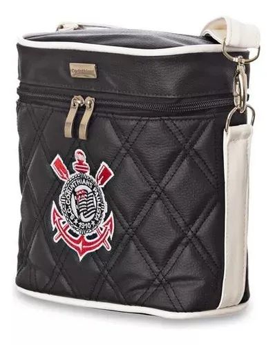 Frasqueira Térmica Corinthians Preta - Foto 2