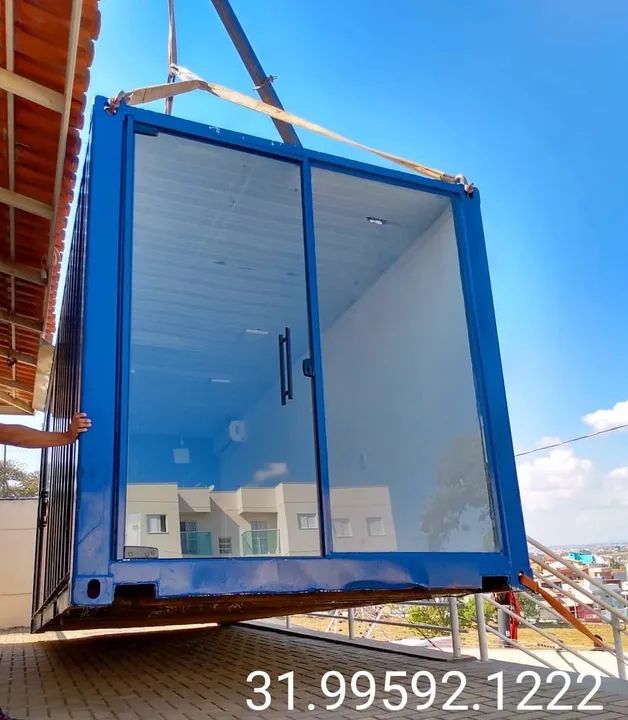 Container 12 de 990 Mini mercado ou escritório 