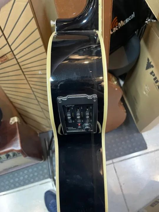 Violão de aço Epiphone PR4-E - Foto 4