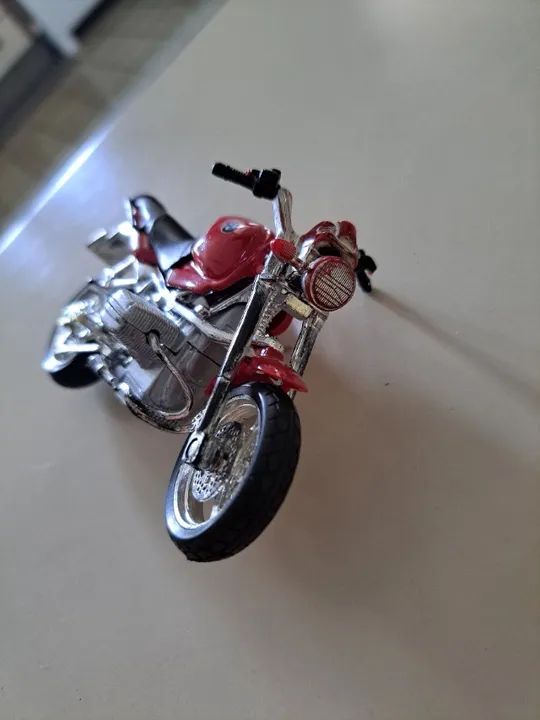 Moto bmw vermelha - Foto 5