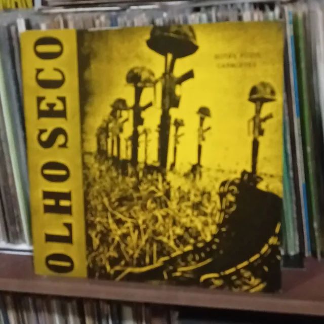 Punk rock Cólera Olho seco Vinil - Foto 2