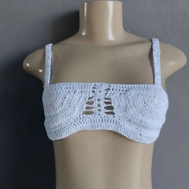 Cropped de croche 
