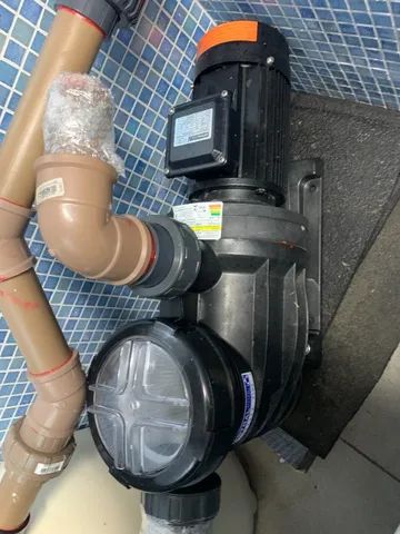 Motobomba 2CV Trifásica para Piscina Veico - Foto 2