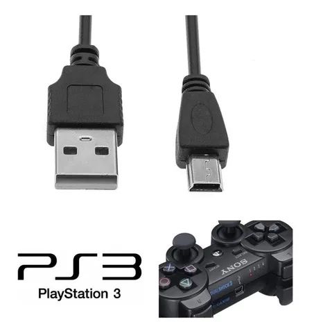 Cabos Usb Para Carregar Controle De Ps3 Com 2m - Foto 3