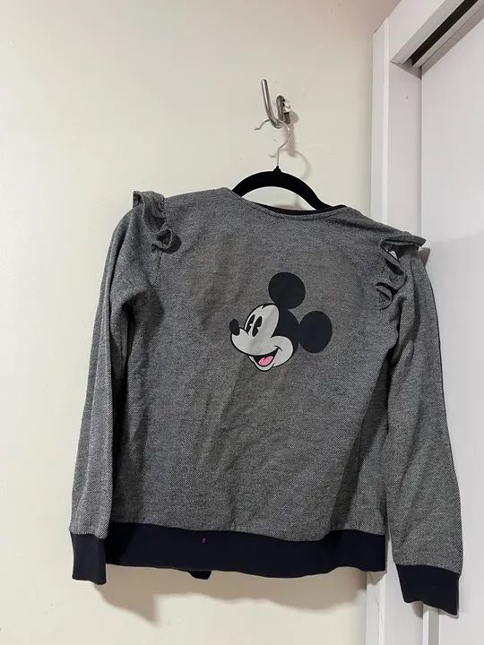 Casaco de Moletom Infantil Mickey Mouse