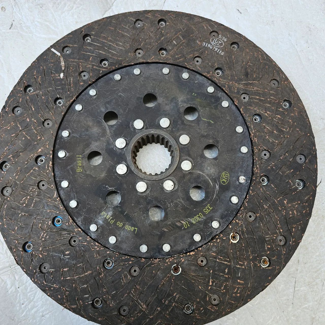 Trator valtra disco embreagem 350mm novo luk * - Foto 5