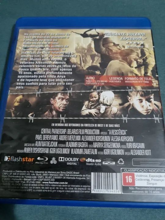 Blu-ray a resistência  - Foto 2
