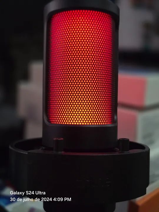 Microfone USB fifine ampligame a8 rgb - Foto 3