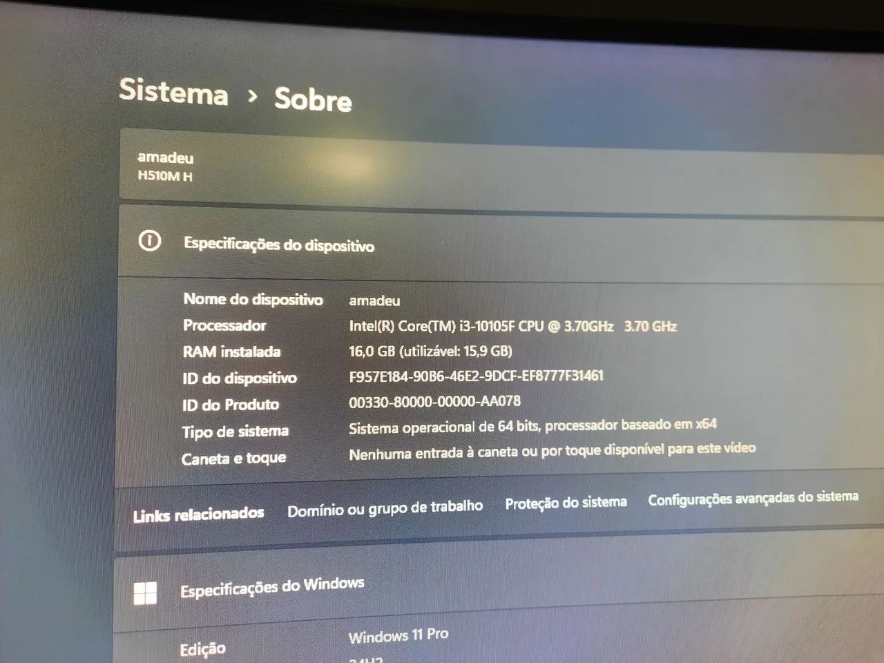 PC Gamer + Monitor | Troco por Notebook - Foto 4