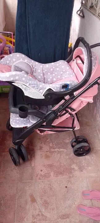 Vendo carrinho de bebê  - Foto 2