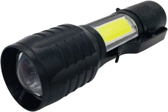 Mini Lanterna LED - Recarregável - USB Zoom Forte - Nova - Foto 2