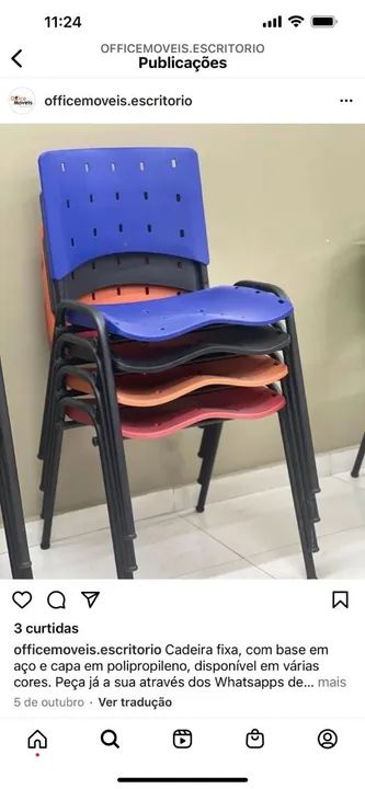 Cadeiras Fixas - Foto 5