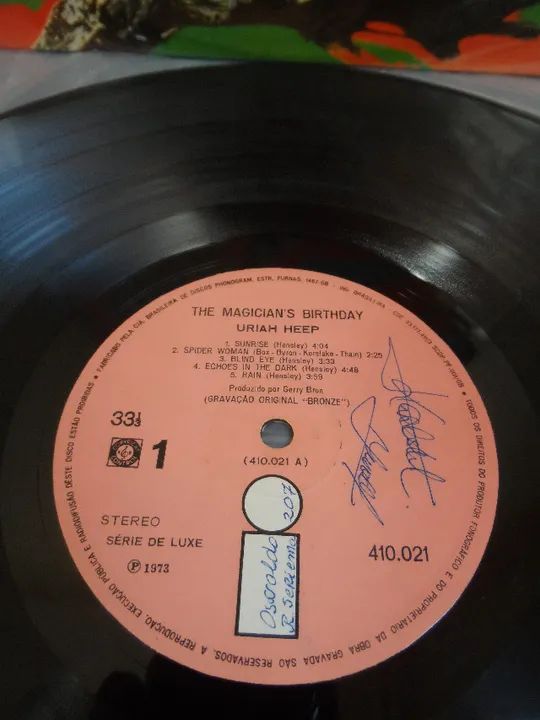 LP Uriah Heep - The Magicians Birthday (de época) - Foto 3