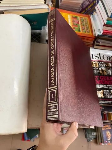 Coleção 2 volumes Galeria Delta da Pintura Universal 1972 - Foto 2