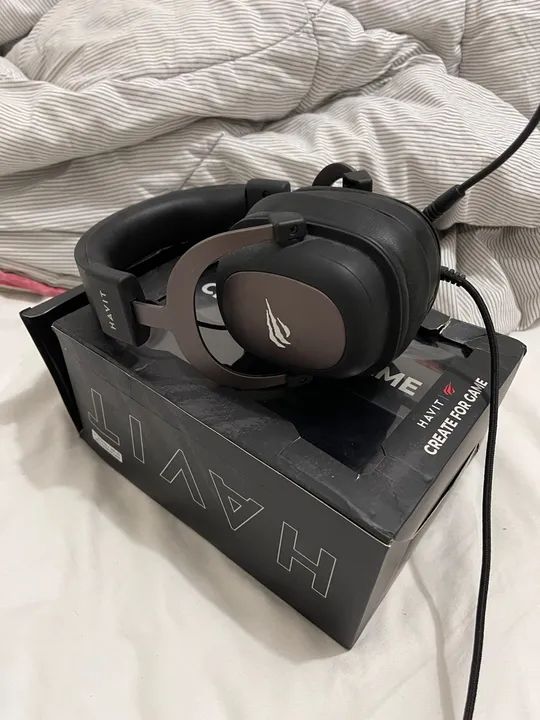 Fone de Ouvido Gamer Havit com Microfone - Foto 3