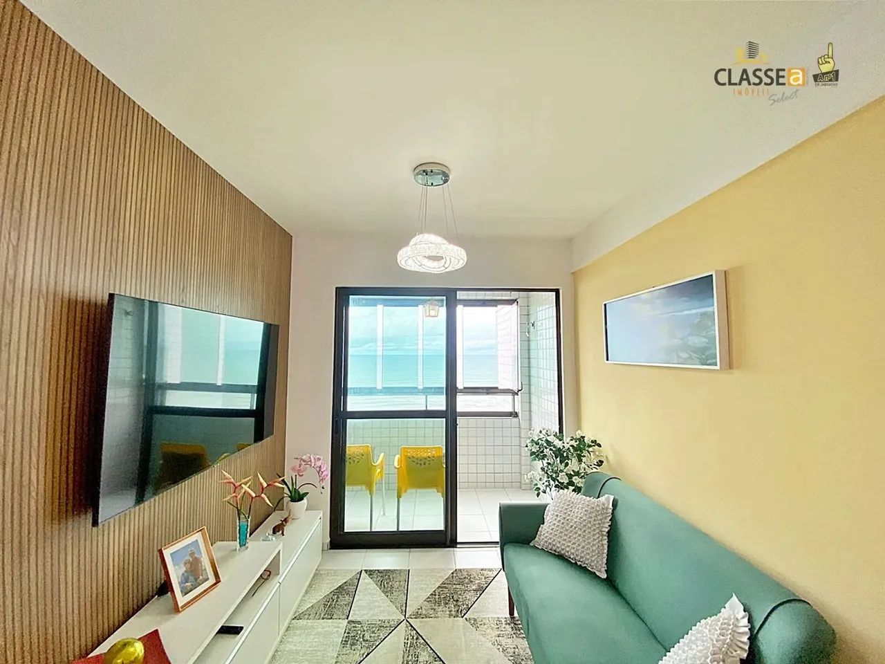 Apartamento Mobiliado Beira Mar Nascente com Varanda | Edf Atalanta - Foto 4