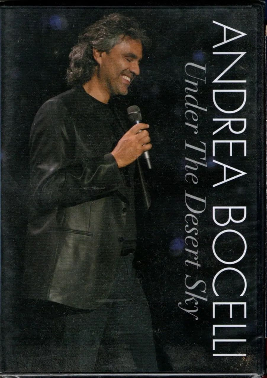 Dvd Andrea Bocelli - Under The Desert Sky