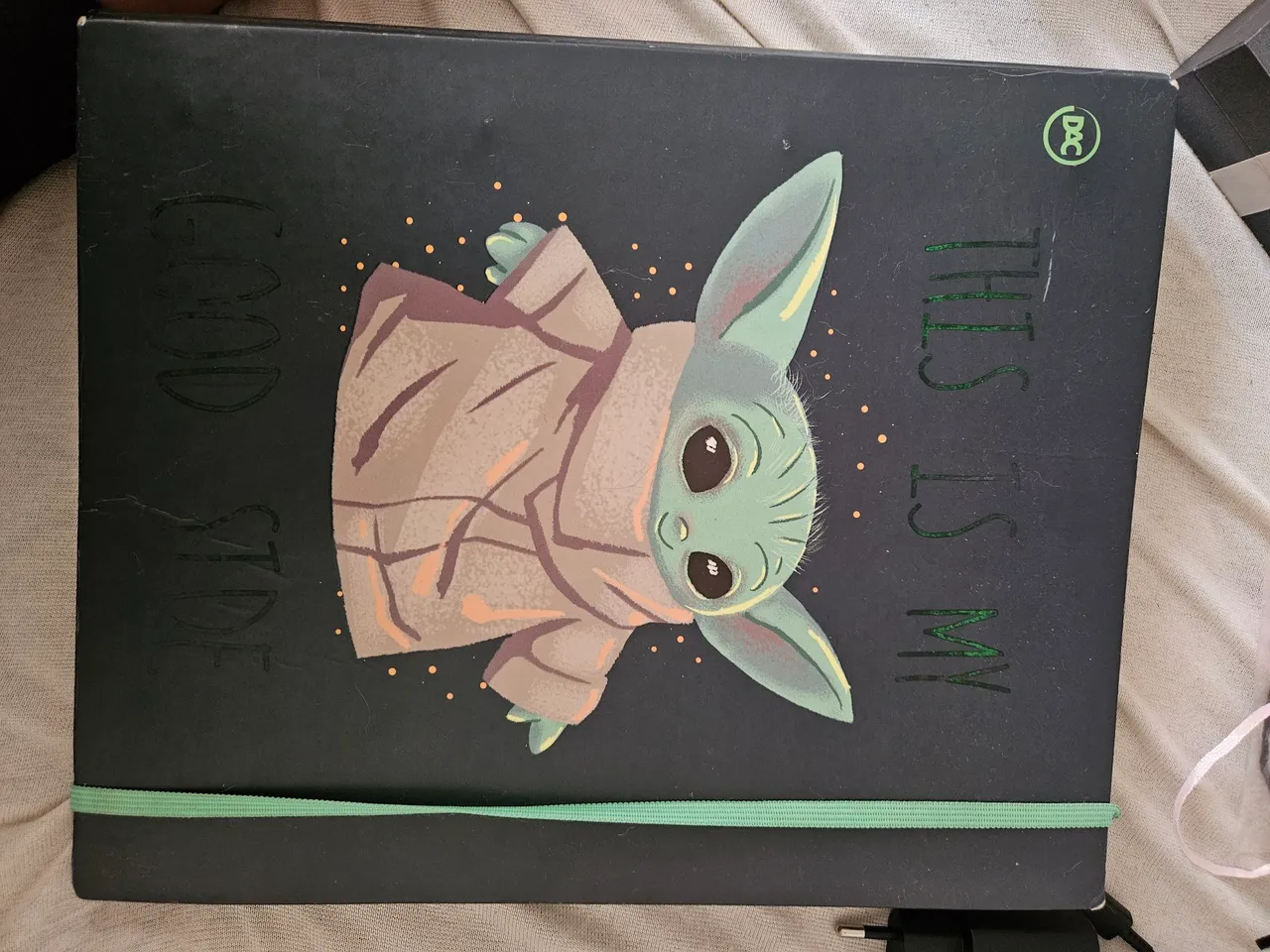 Fichário Baby Yoda Star Wars
