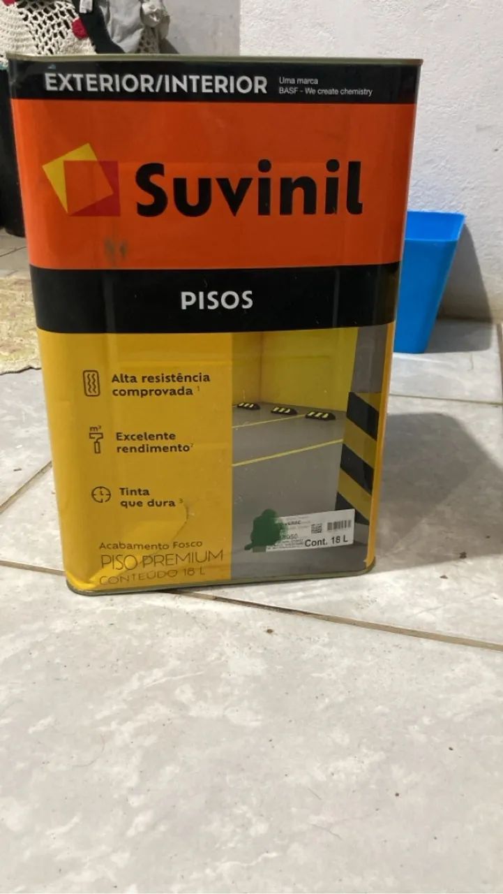 Tinta Suvinil para Pisos Acrílico Premium 18 Litros - Foto 2