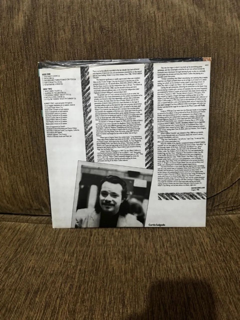 Lp Vinil: The Robert Cray Band Whos Been Talkin - Impecavel - Foto 2