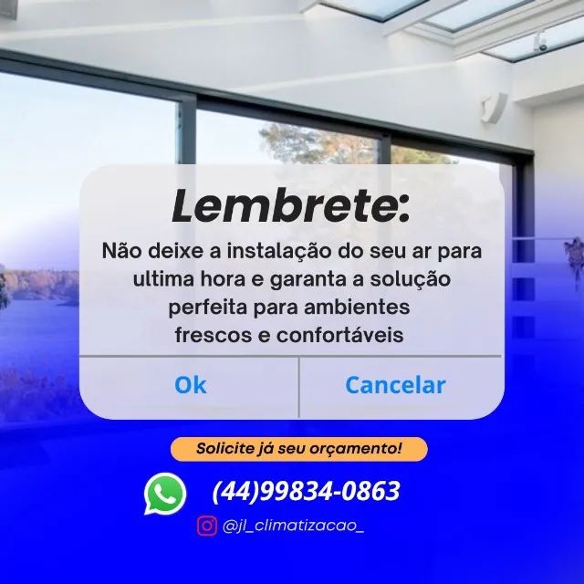 instalação de ar condicionado