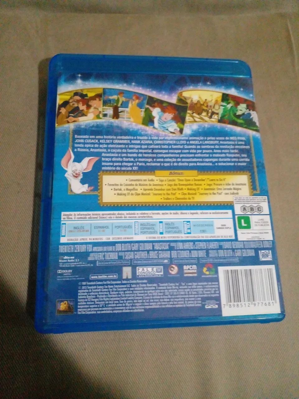 Anastasia blu-ray - CDs, DVDs etc - Alto da Boa Vista, Rio de