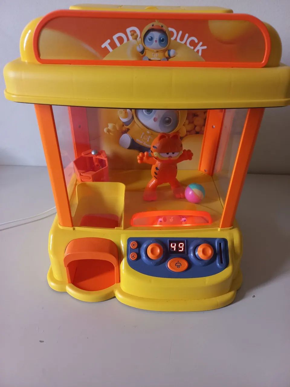 Csixa decoração Máquina de Pegar Brinquedos