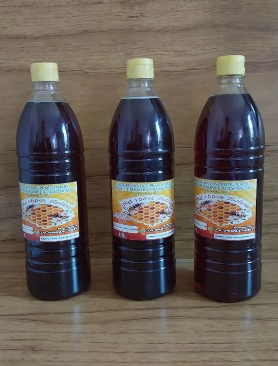 Mel de abelha 100% natural - 1 Litro