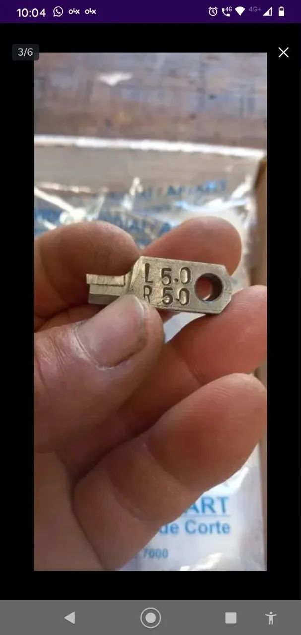 Ferramentas de corte para torno.80 reais cada. - Foto 2