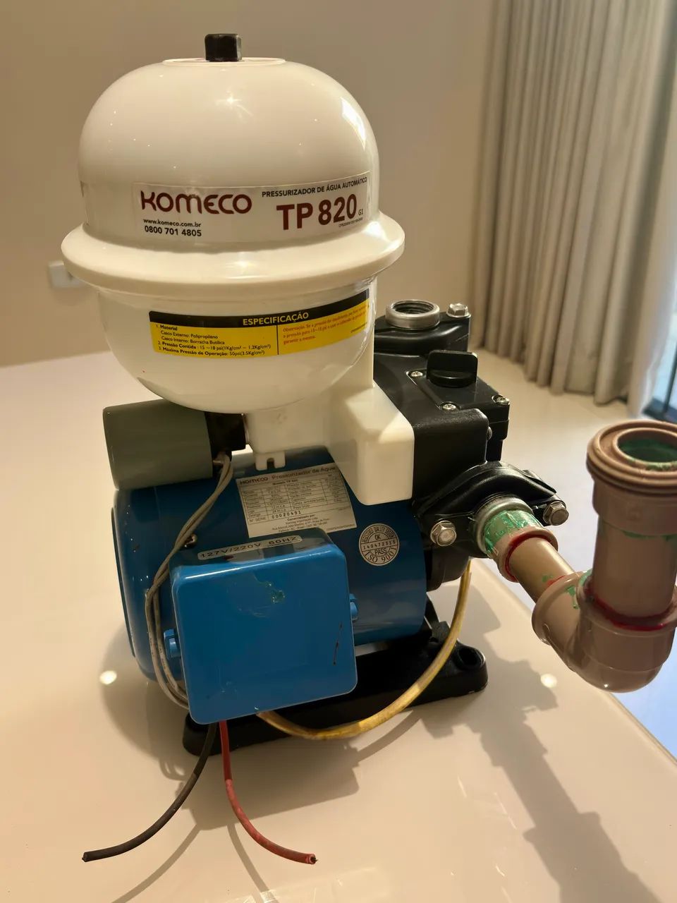 Pressurizador Komeco TP82064728762363266120