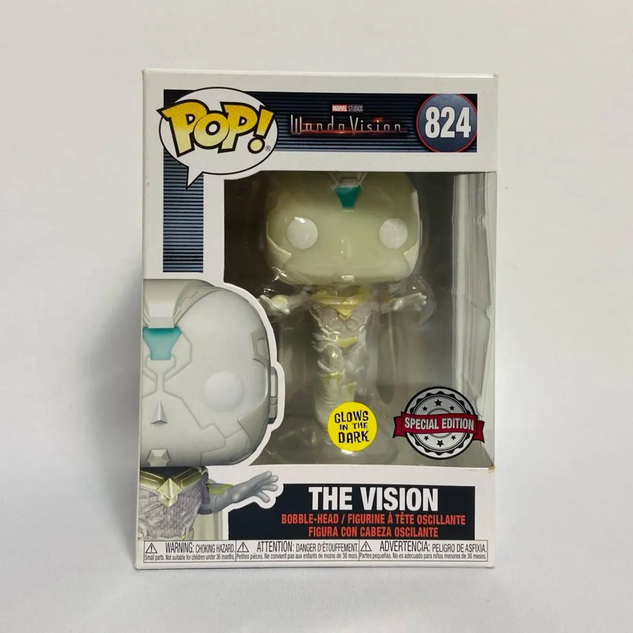 Funko Pop Marvel - The Vision *Glows