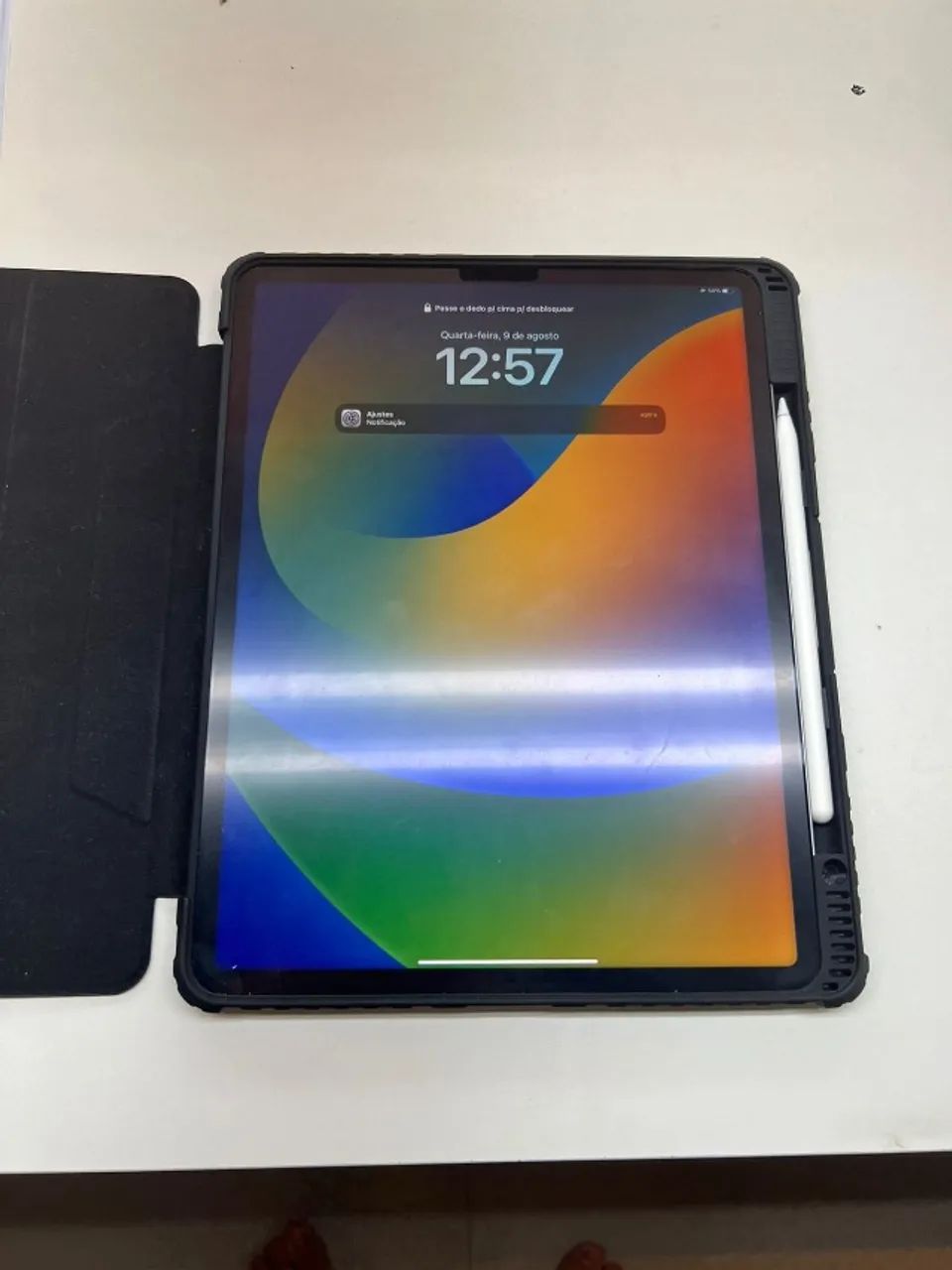 iPad Pro de 12,9 polegadas (6ª geração) + Apple Pencil 2 - Sem nenhum detalhe