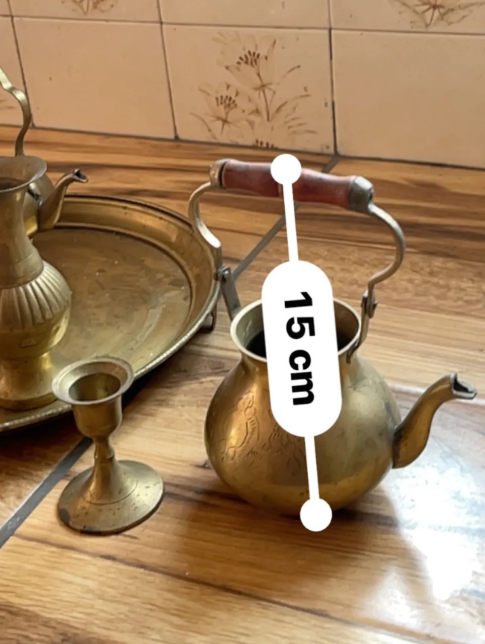 coleção de objetos indianos de bronze ou latão - Foto 4