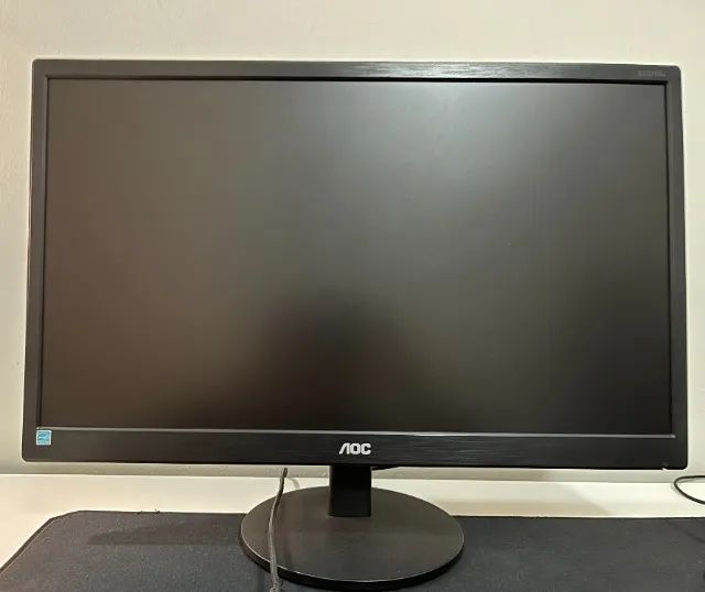Monitor AOC 21.5" LED, Full HD, 60Hz, 5Ms, VGA, VESA, Widescreen - E2270SWHEN - Foto 2