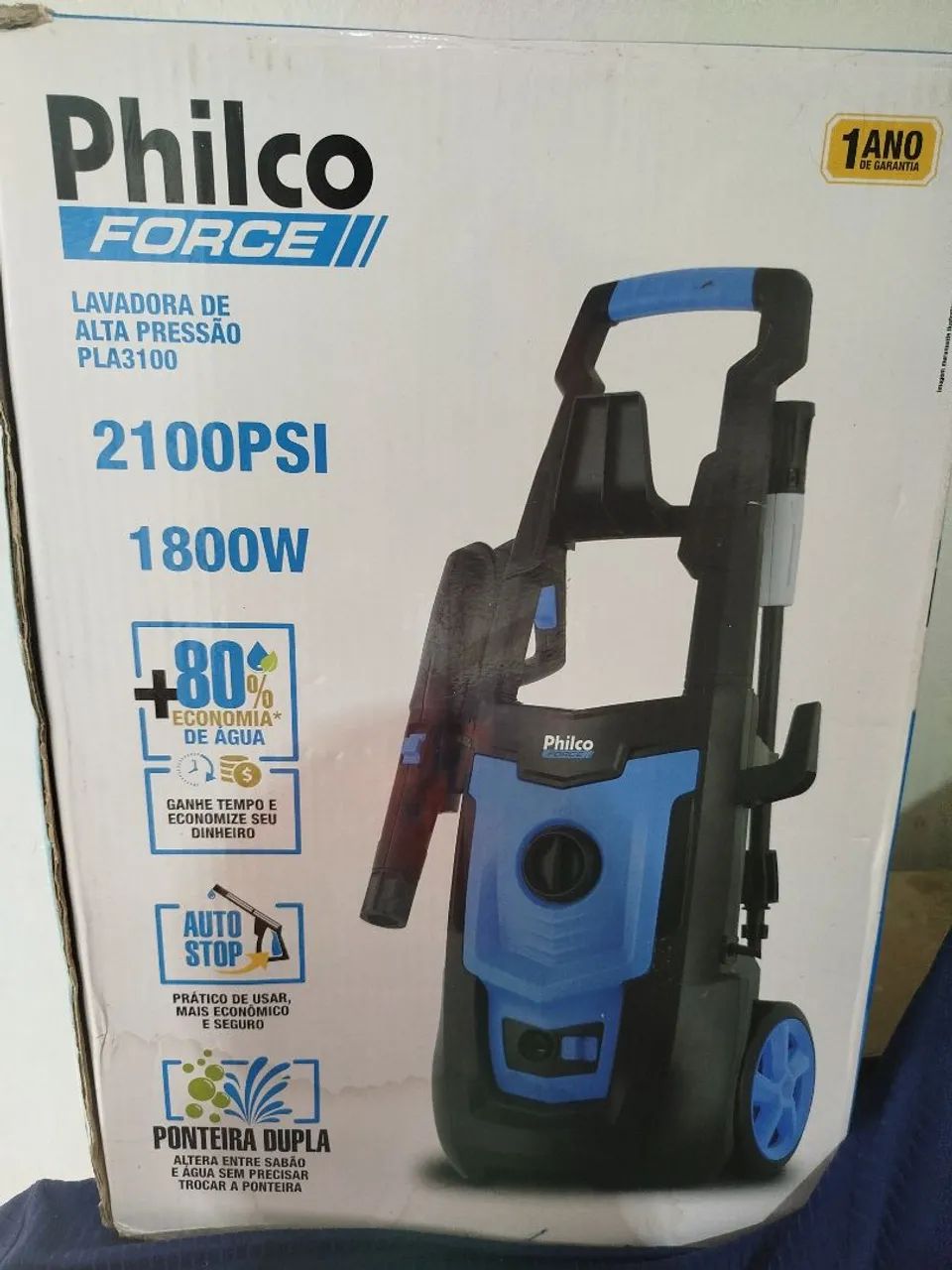 Lavadora de Alta Pressão Philco Force - 2100 PSI