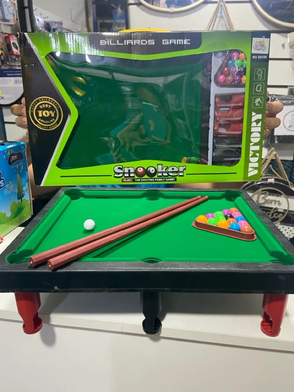 MESA DE SINUCA BRINQUEDO  - Foto 2
