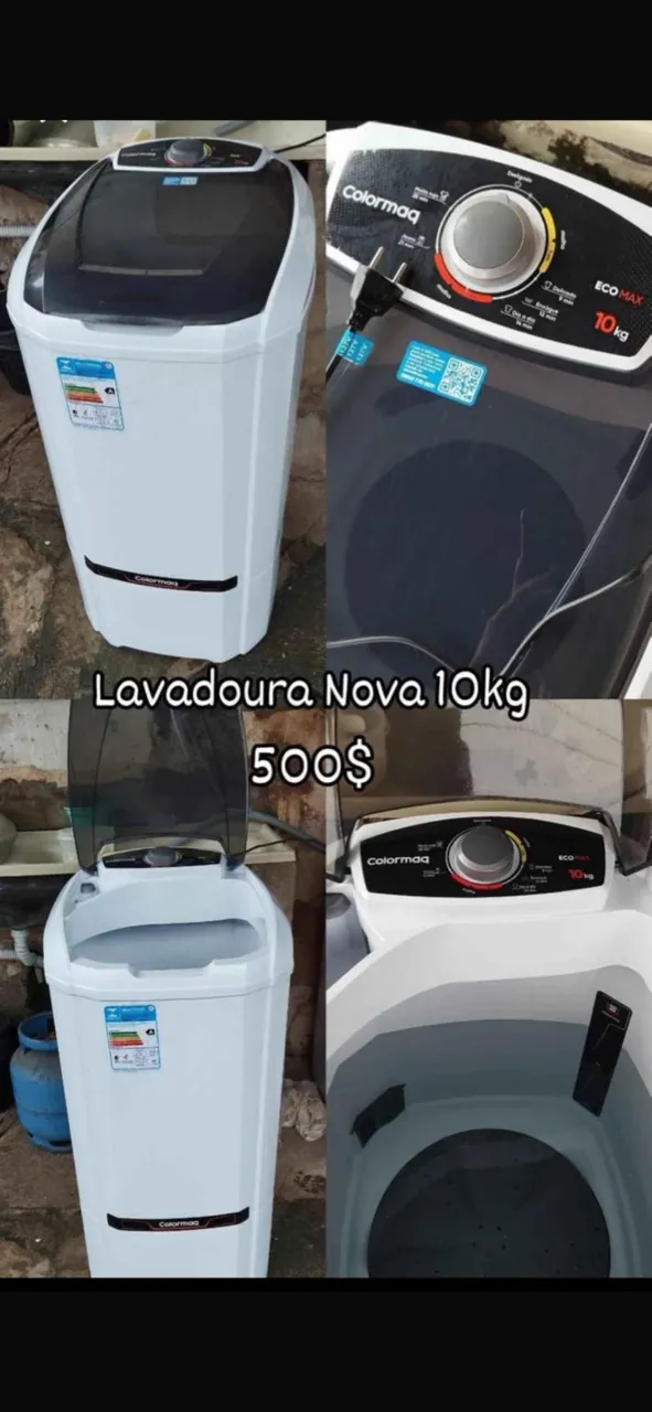 Lavadora Colormaq 10kg