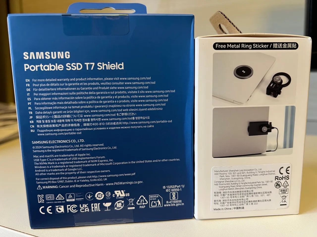Samsung  T7 ssd 4TB com suporte SmallRig - Foto 3