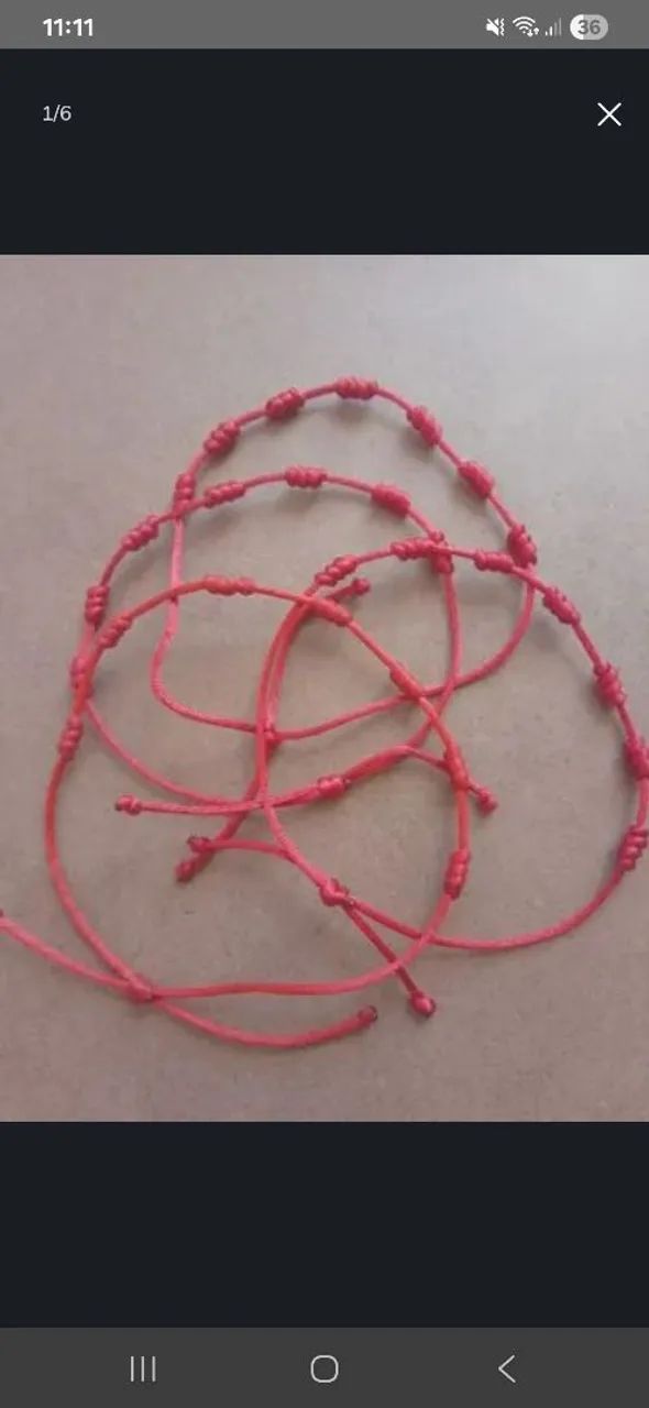 Pulseira 7 nós  - Foto 2