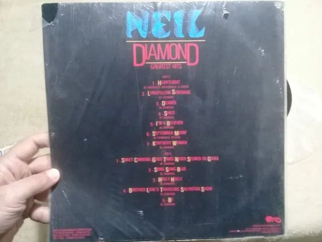 Disco Lp Vinil  Neil Diamond Greatest Hits 1983 - Foto 3