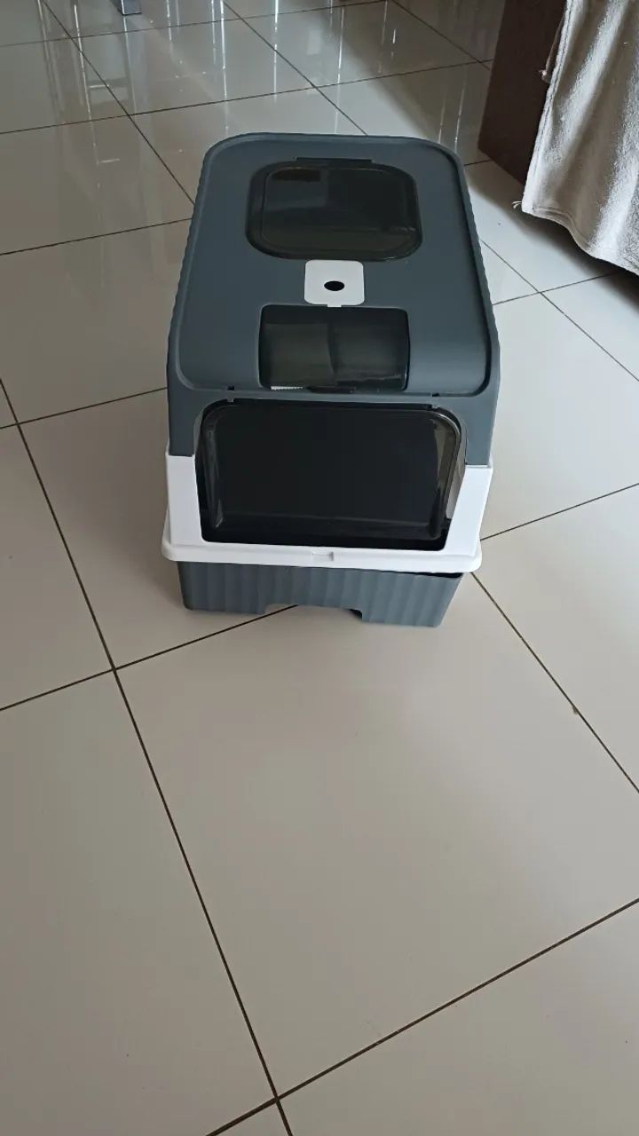 Caixa de areia para gatos