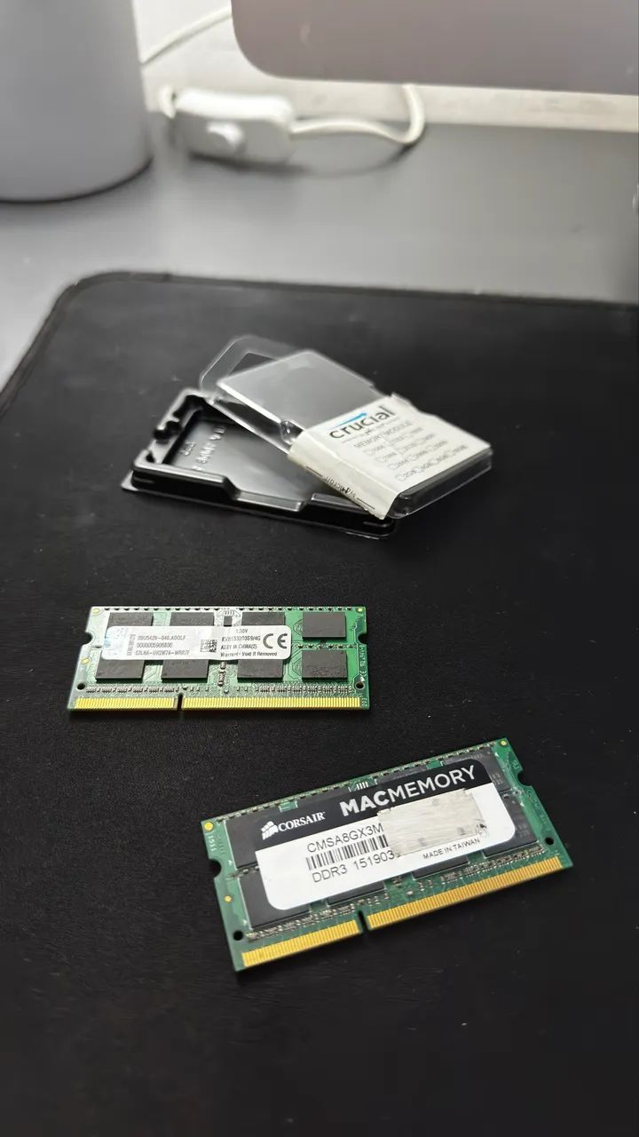 8GB Memória DDR3 Memória MacBook e Notebook 