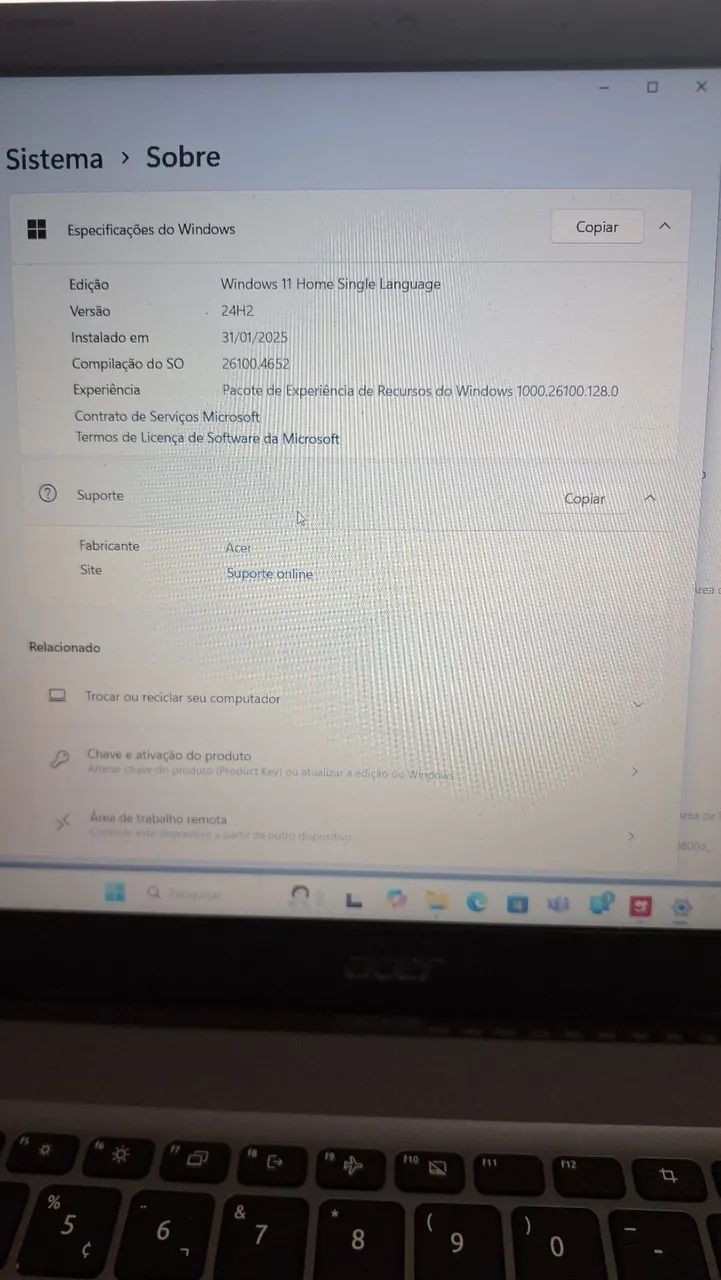 Notebook Acer Aspire 5 - Desempenho e beleza! - Foto 6